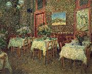 Vincent Van Gogh L-Interieur d un Restaurant oil painting reproduction